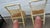 Pair of 1980s Farmhouse Hitchcock Chairs Designer Cream For Sale - Image 6 of 9