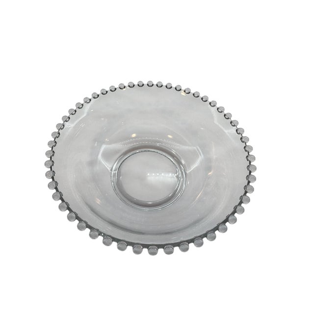 Mid 20th Century Imperial Glass Candlewick Bowl For Sale - Image 9 of 10