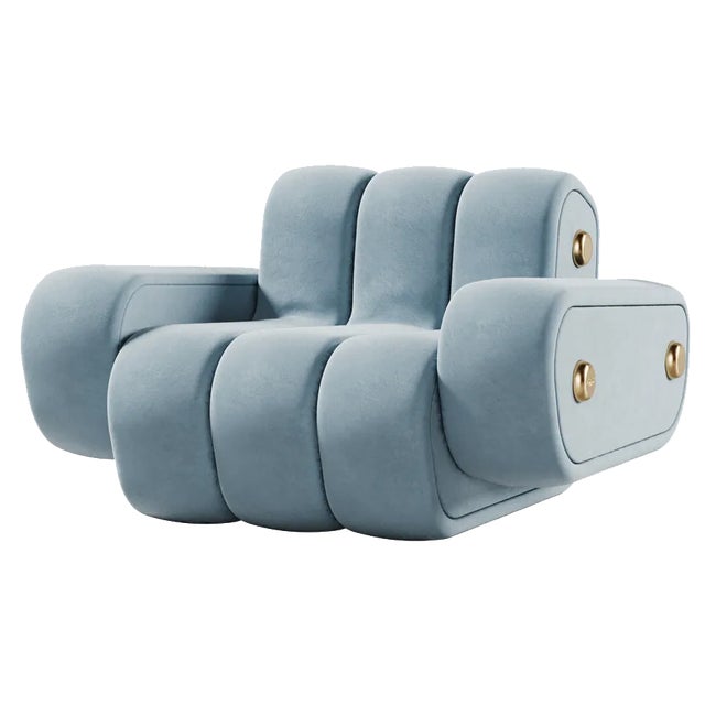 Dakota Armchair by Porus Studio For Sale