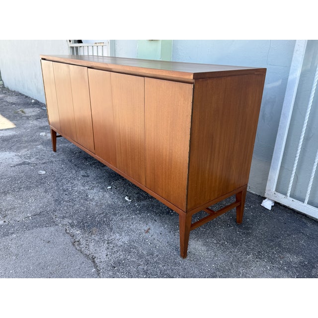 Mid-Century Modern 1950s Calvin Furniture Irwin Collection Long Chest of Drawers For Sale - Image 3 of 12