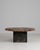 Octagonal Brutalist Slate Stone Table With Iron Base For Sale - Image 10 of 11