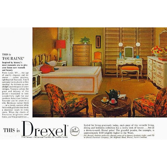 Vintage "Touraine" French Provincial Gentlemans Chest of Drawers by Drexel For Sale In Chicago - Image 6 of 11