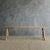 Mid-Century Modern 1940s Vintage One of a Kind Elm Wood Skinny Bench 78" For Sale - Image 3 of 8