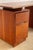 Brown 1960s Studio Made Live Edge Desk For Sale - Image 8 of 12