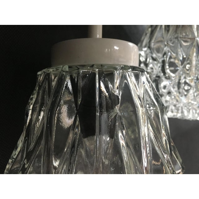 Pendant Lamp or Chandelier in Metal and Glass, 1960s For Sale - Image 10 of 16