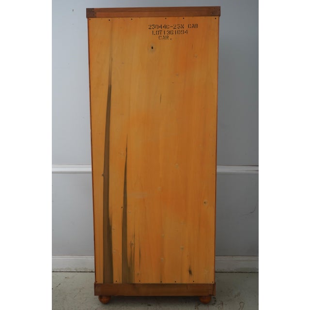 1990s Hickory White Genesis Collection Biedermeier Curio Cabinet For Sale - Image 16 of 17