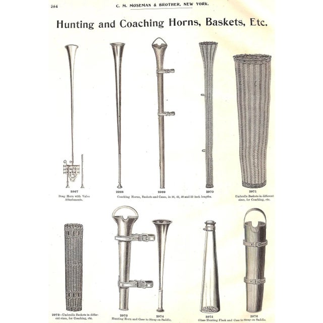 "Mosemans': Illustrated Guide for Purchasers of Horse Furnishing Goods" 1895 Moseman, c.m. For Sale - Image 9 of 18