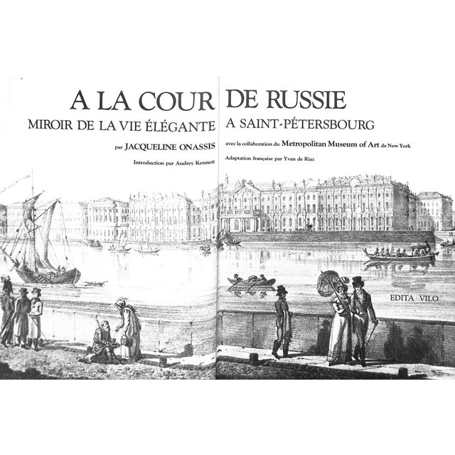 "A La Cour De Russie" 1977 Onassis, Jacqueline For Sale - Image 11 of 12