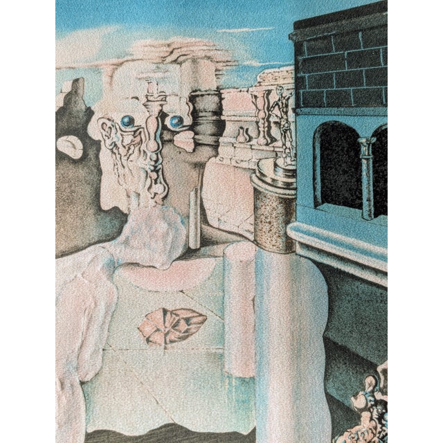 1970s Salvador Dali, Invisible Man, Color Lithograph on Arches Paper, 1970s For Sale - Image 5 of 8