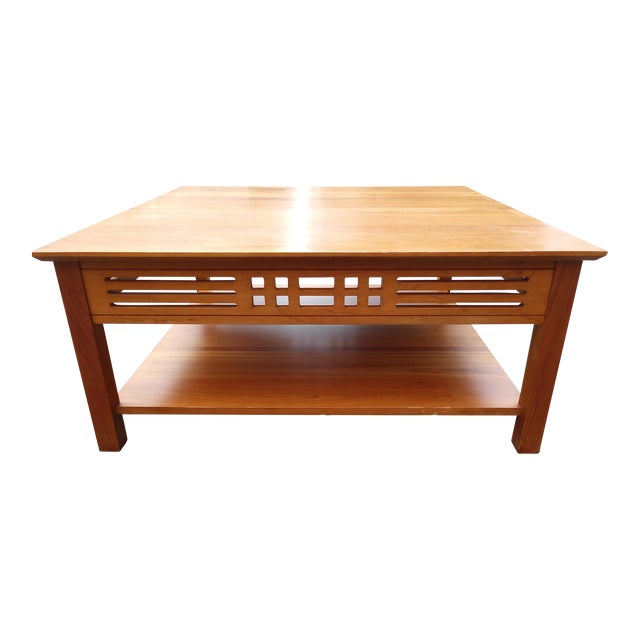 Mid 20th Century Harden 336 Cherry Wood MidCentury Coffee Table