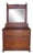 Oak Bureau With Beveled Glass Mirror For Sale