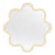 Beige Hvyli Round 90 Sculptural Wall Mirror by Oitoproducts For Sale