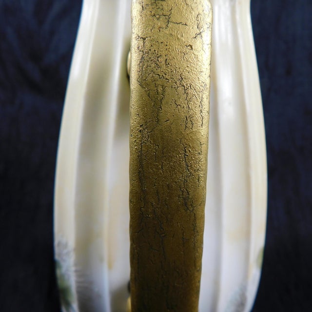 1910s Tressemanes & Vogt Limoges Hand Painted Chocolate Pot For Sale In San Francisco - Image 6 of 11