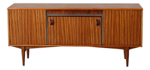 Scandinavian Zebrano Sideboard, 1960s
