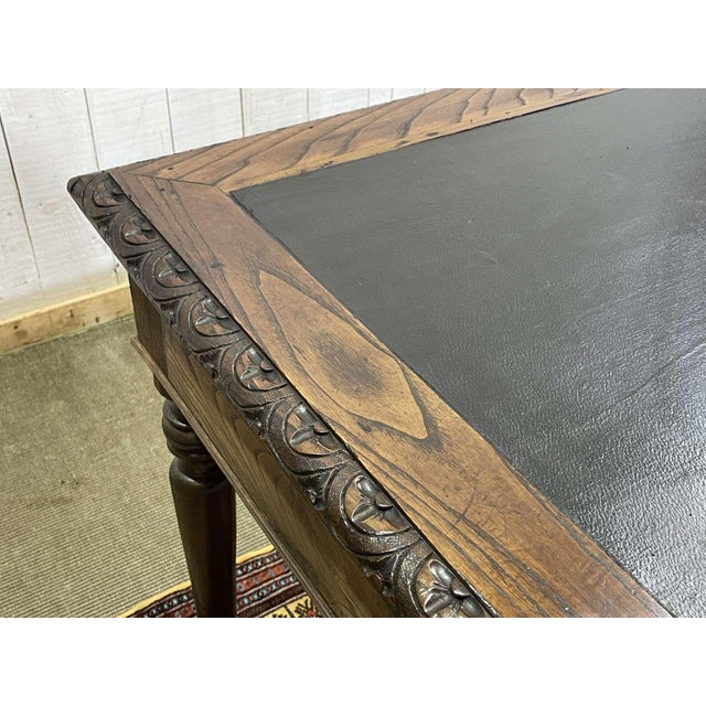 Brown Early 20th Century Breton Chestnut Desk For Sale - Image 8 of 17