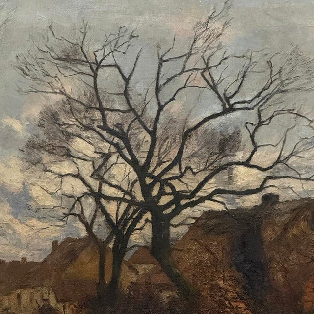 Late 19th Century Pastoral Oil Painting Signed j.b. François For Sale - Image 12 of 15