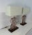 2000 - 2009 Art Deco Style Pink Murano Glass Table Lamps, 2000s, Set of 2 For Sale - Image 5 of 13