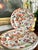 Chinoiserie Pair 18th-Century Chinese Export Pseudo Tobacco Leaf Soup Plates For Sale - Image 3 of 9