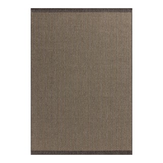 Chris Loves Julia x Loloi Providence Wheat / Charcoal 5'-0" x 7'-7" Area Rug For Sale