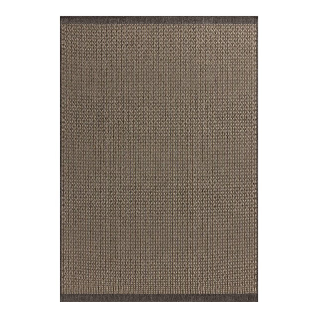Chris Loves Julia x Loloi Providence Wheat / Charcoal 5'-0" x 7'-7" Area Rug For Sale