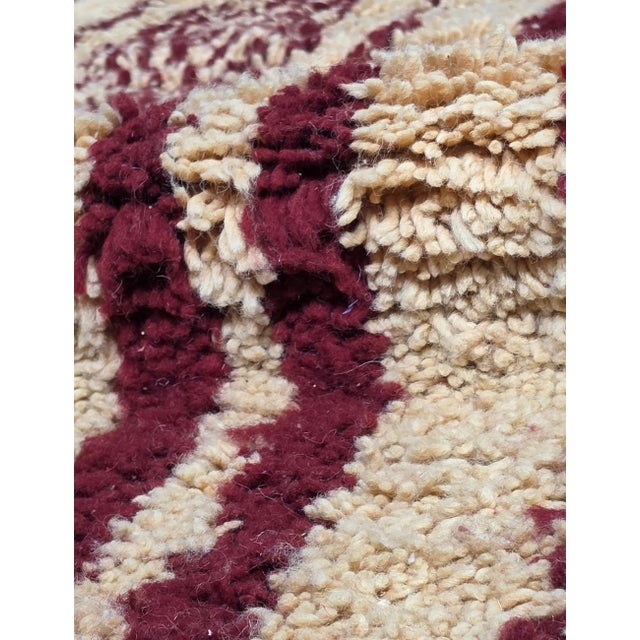 Moroccan Runner Wool Rug - 9.3 X 2.7 Ft For Sale In Cleveland - Image 6 of 6