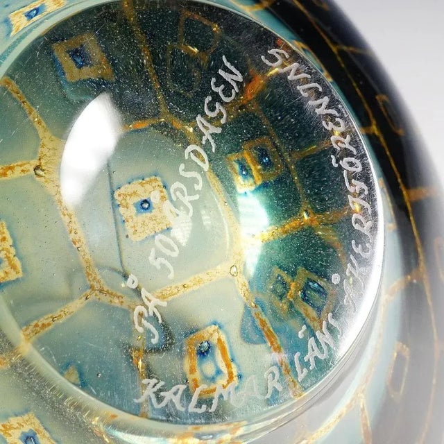 Ravenna Bowl attributed to Sven Palmquist for Orrefors, Sweden, 1950s For Sale - Image 10 of 11