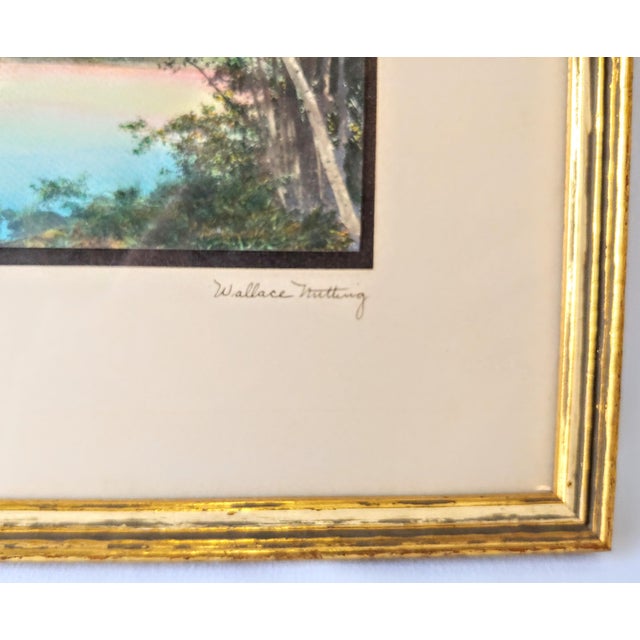 Vintage Wallace Nutting Signed and Framed Original Print Chairish