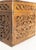Brown Indian Openwork Teak Box, Late 19th Century For Sale - Image 8 of 17
