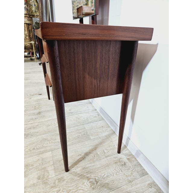 Teak Dressing Table by Gunnar Nielsen for Tibergaard, Denmark, 1960s For Sale - Image 11 of 18