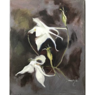 Wild Columbine Contemporary Painting For Sale