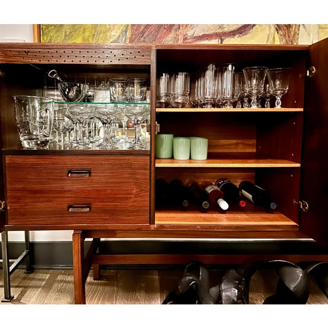 1960s Rosewood Arne Vodder for Sibast Cabinet-Door Credenza For Sale In Charleston - Image 6 of 10