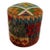 Kilim Rug Pouf Ottoman #11a For Sale