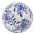 Rose Porcelain Ball 4" For Sale