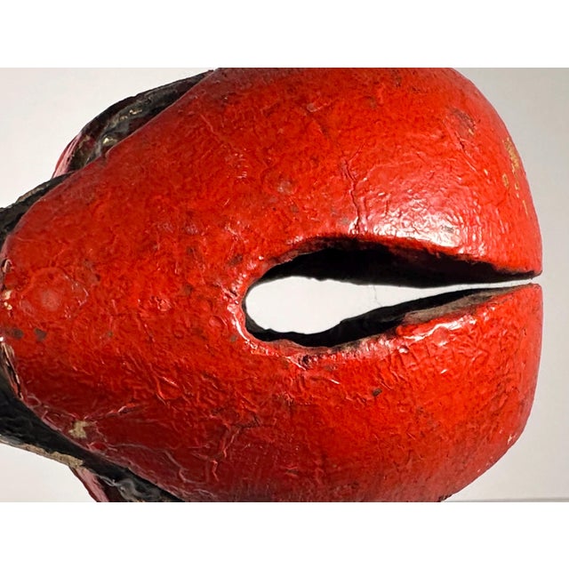 Japanese Carved Wood Mokugyo Fish Drum For Sale - Image 9 of 10