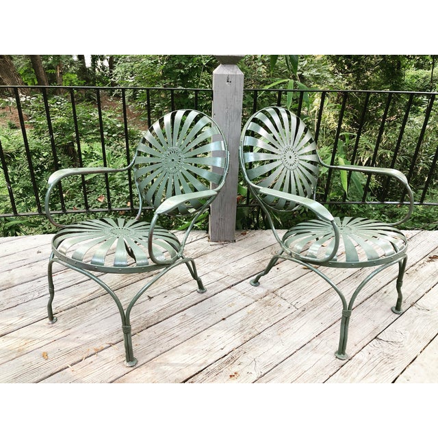 Francois Carre Francois Carre Petite Lounge Chairs - A Pair, Restored For Sale - Image 4 of 7