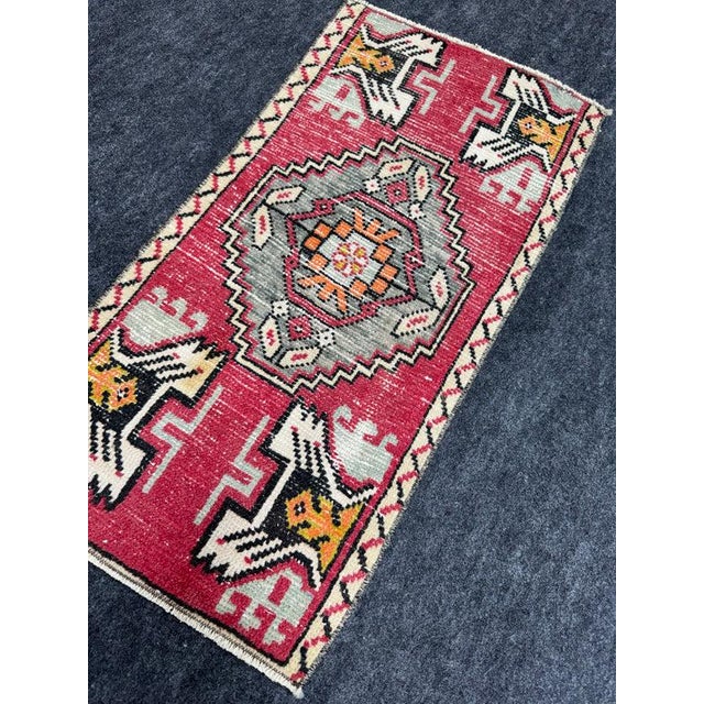 Early 21st Century Turkish Yastik Rug 1'5" x 2'11" For Sale - Image 5 of 5