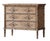 Traditional Matthew Izzo Home Faux Bamboo Three Drawer Dresser For Sale - Image 3 of 6