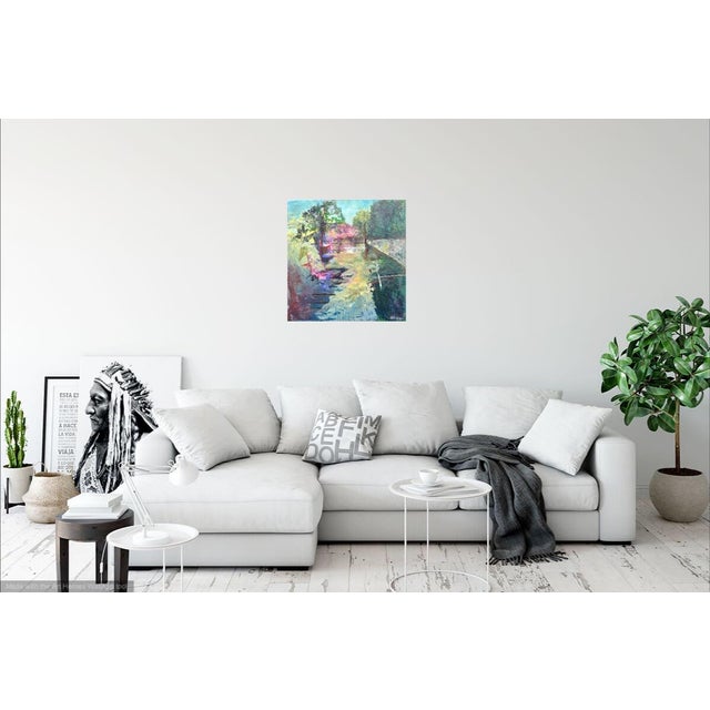 Martha Holden Caribbean Mystery Modern Oil Painting For Sale - Image 4 of 6