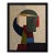 Le Veilleur, Original Contemporary Geometric Oil Painting by Sophie Dumont For Sale