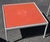 Knoll 1970s Richard Schultz Style Knoll Aluminum and Orange Enamel Side-Coffee Table For Sale - Image 4 of 18