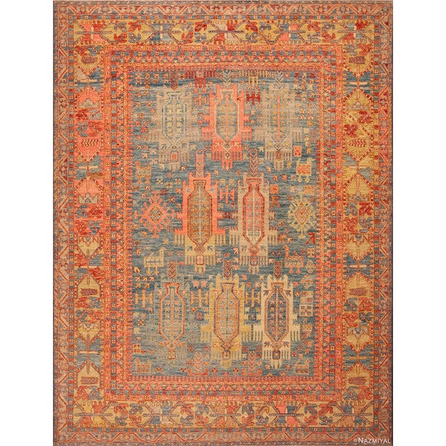 Nazmiyal Collection Geometric Animal Design Modern Rug For Sale