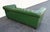Vintage Chesterfield Sofa Green Tufted Leather Couch For Sale - Image 12 of 12