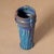 Vintage 1992 Ceramic Studio Pottery Vibrant Ombre Cylindrical Vase Signed Ks For Sale In Tulsa - Image 6 of 12