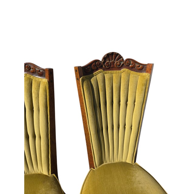 1970s 2 Enkeboll La Condesa Oak High Back Spindle Side Chairs Spanish Mediterranean For Sale - Image 13 of 18