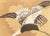 Large 1950s Japanese or Chinoiserie Style Painted Silk Screen For Sale - Image 4 of 17