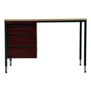 Bigla Desk in Tubular Steel with Metal Frame, 1970s For Sale