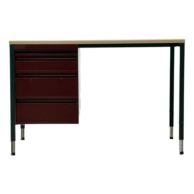 Bigla Desk in Tubular Steel with Metal Frame, 1970s For Sale