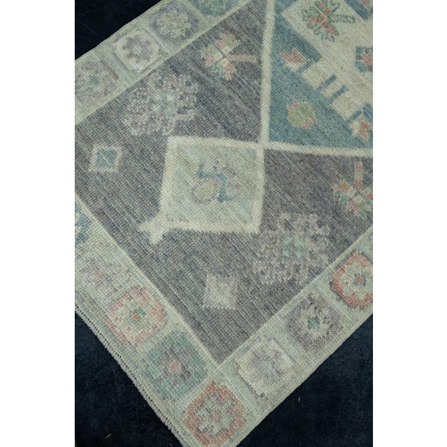 Turkish Oushak Runner Rug 2'10" x 20'5" #17223 For Sale - Image 4 of 8