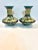 Pair of Unique Antique/ Vintage Chinese Ornate Yellow Floral Cloisonne Vases Gorgeous Vases in Great Vintage Condition....