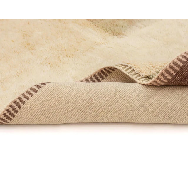 Textile Hand-Knotted Wool Premium Rug by Azele Studio For Sale - Image 7 of 10